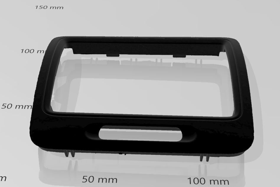 Golf 5 Air Vent Frame 3D print model_1