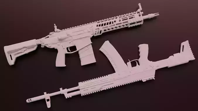 XM7 SIG MCX Spear and AK12BR BUNDLE