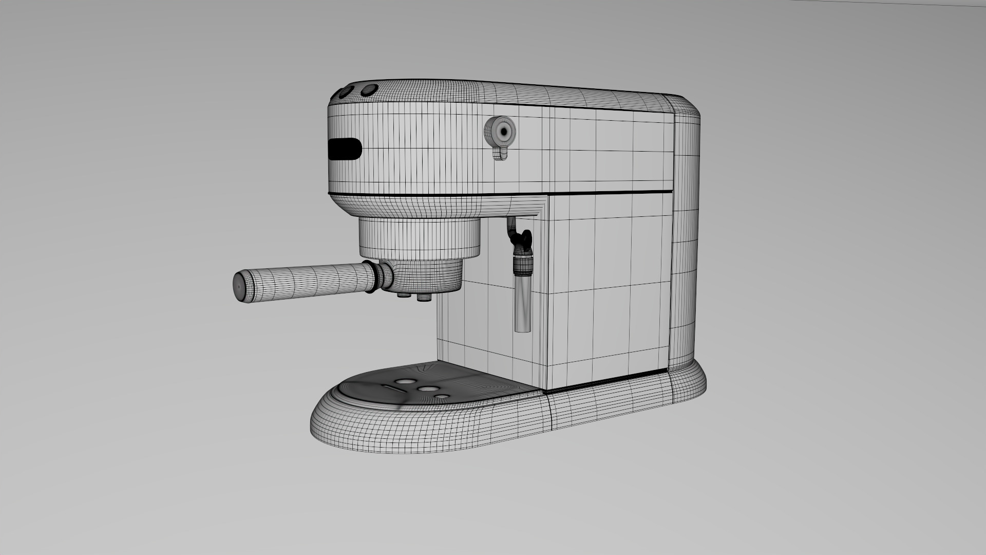 Delonghi Coffee Maker 3D model_6