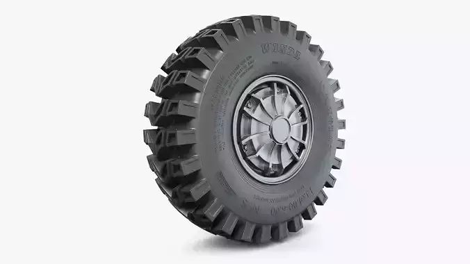 Off-Road Electric-Motor Wheel