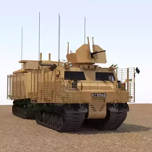 Warthog ATV 3D model