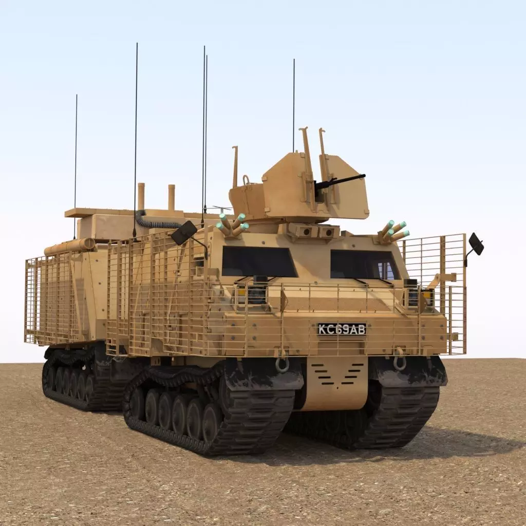 Warthog ATV 3D model