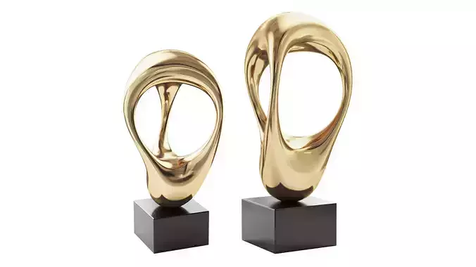 Abstract sculpture by Niko de Wit