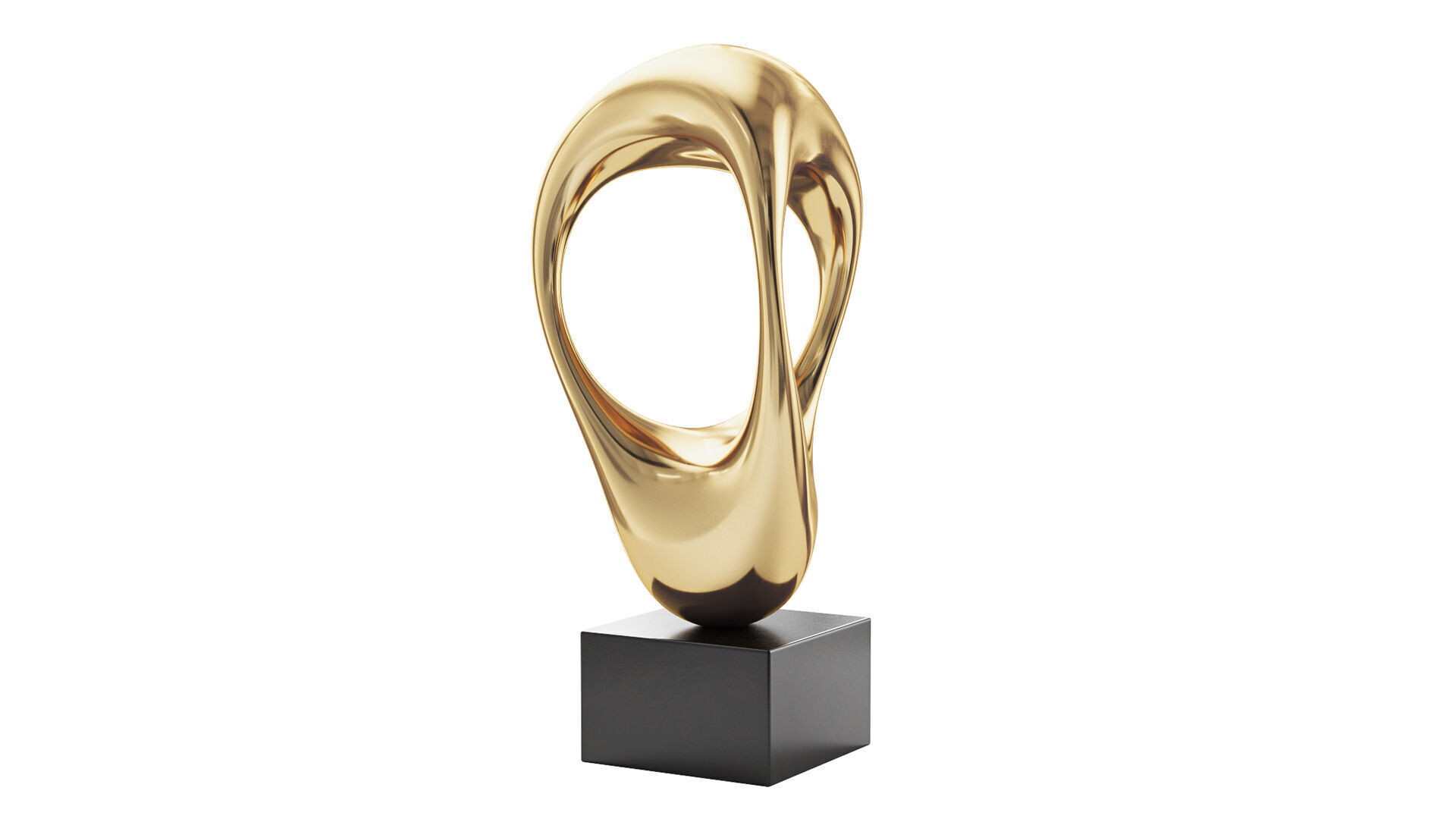 Abstract sculpture by Niko de Wit 3D model_3