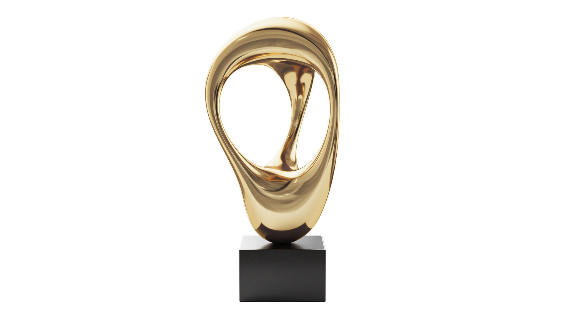 Abstract sculpture by Niko de Wit 3D model_2