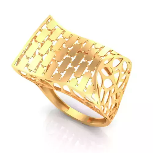 fusion women gold ring 1042