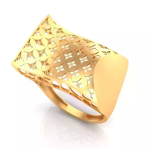 fusion women gold ring 1043
