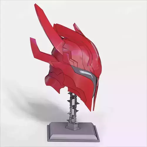 Blood-Red Commander s Helmet IGRIS-- Solo Leveling 3D print model