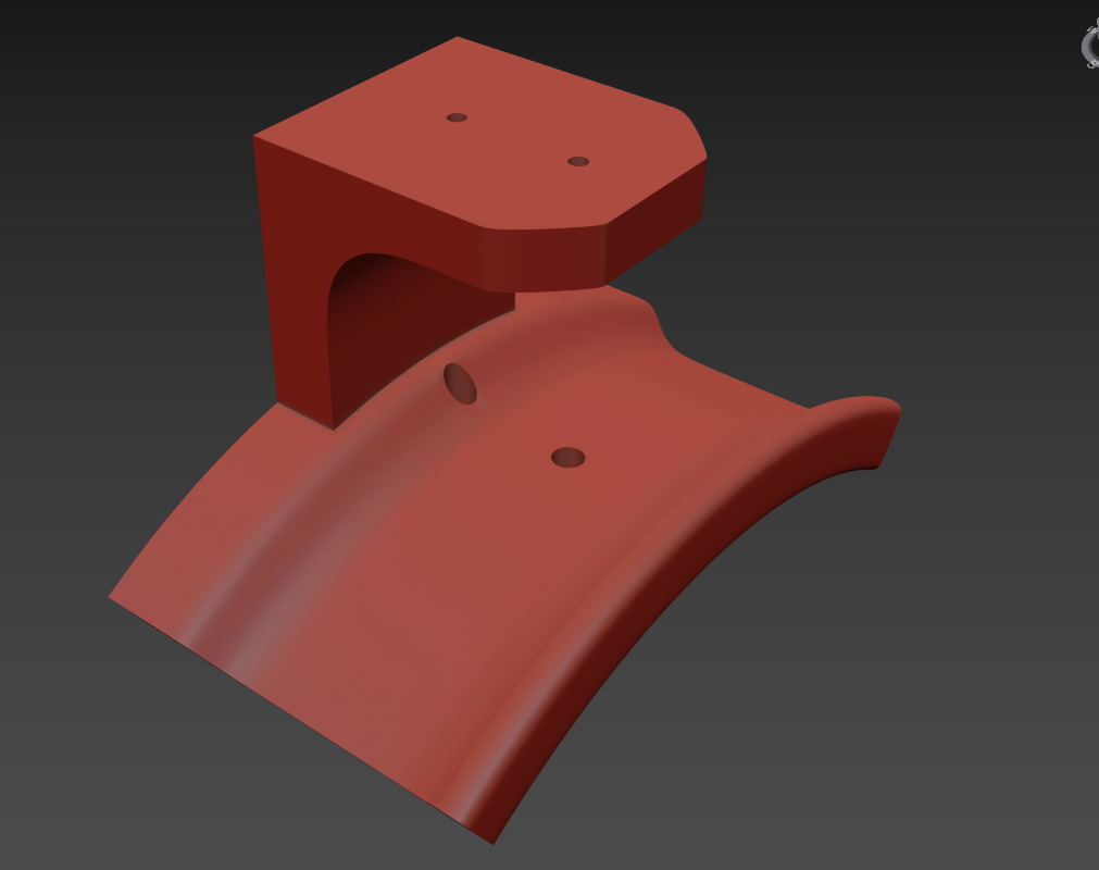 Headphone Holder 3D print model_1