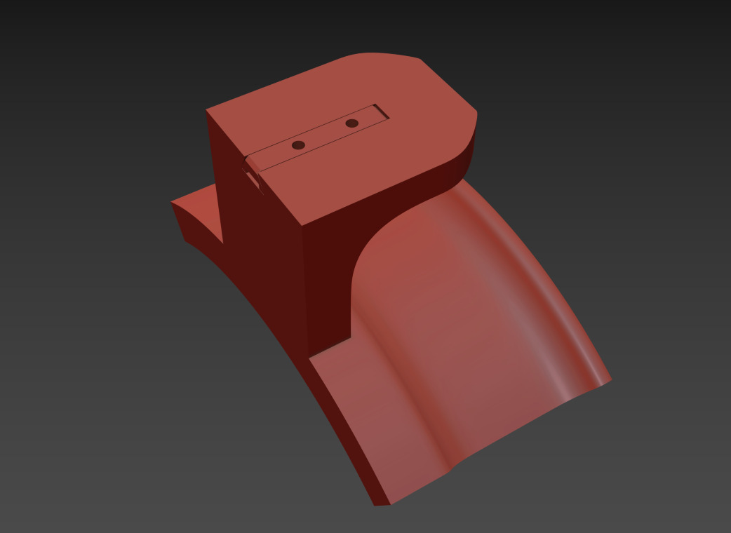 Headphone Holder 3D print model_9