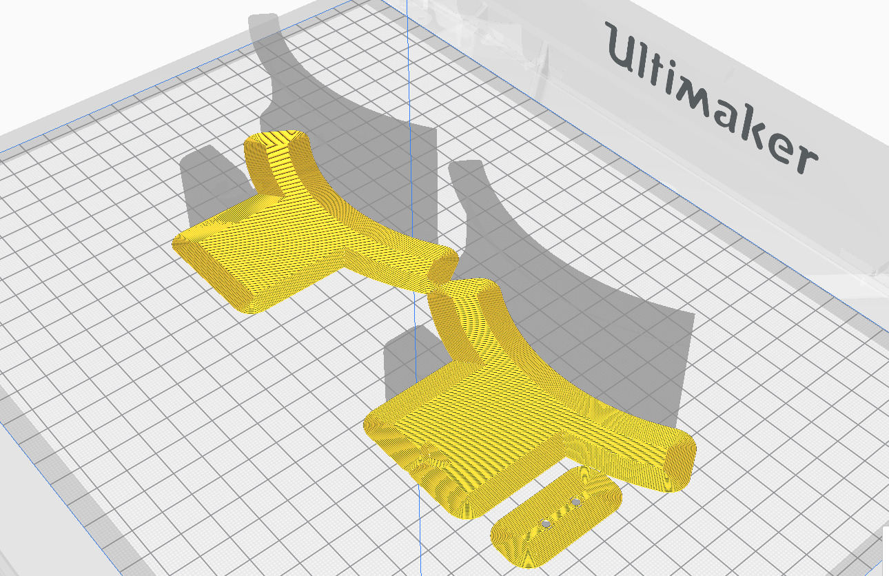 Headphone Holder 3D print model_14