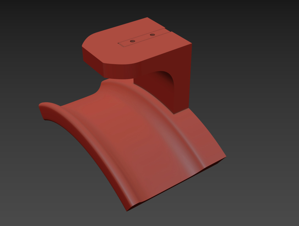 Headphone Holder 3D print model_8