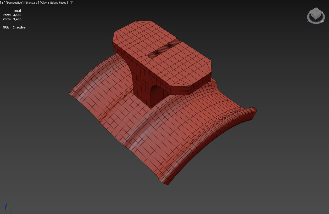 Headphone Holder 3D print model_3