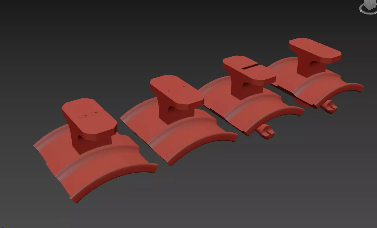 Headphone Holder 3D print model_0