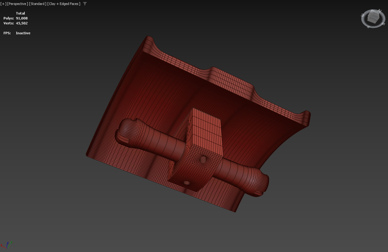 Headphone Holder 3D print model_13