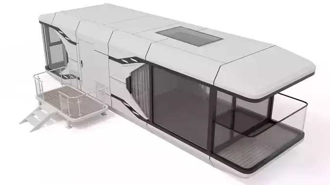 Capsule Modular Two-Room House