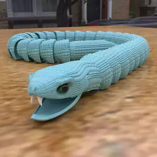 ARTICULATED SNAKE TOY MODEL