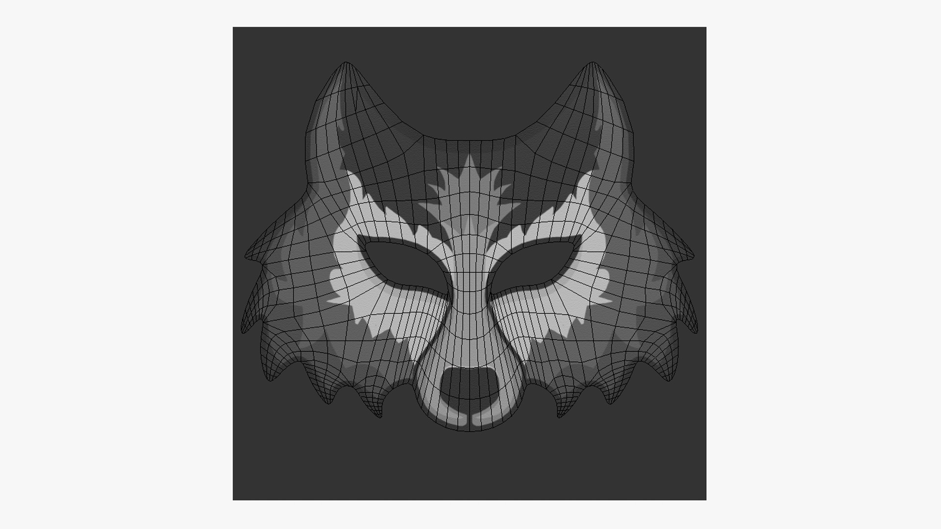 04 Wolf Mask Paper Collection - Character Design Fashion _8