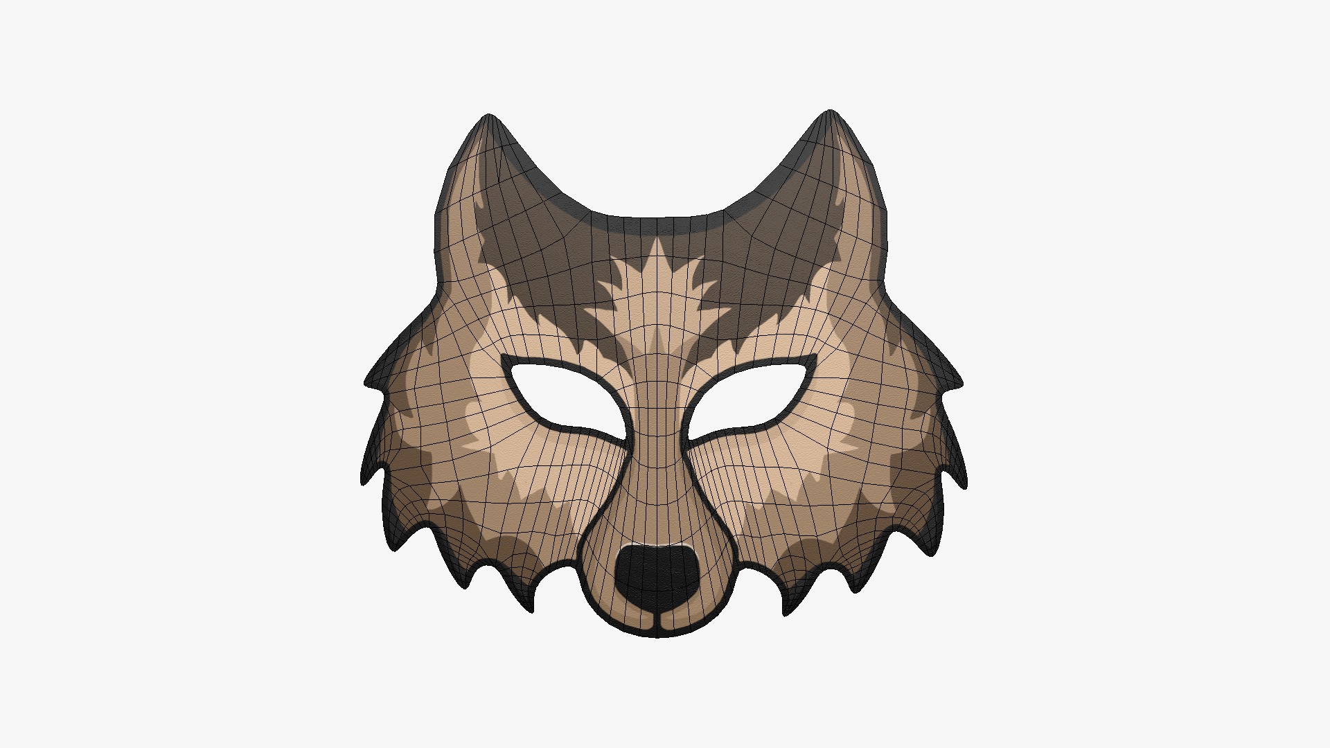 04 Wolf Mask Paper Collection - Character Design Fashion _15