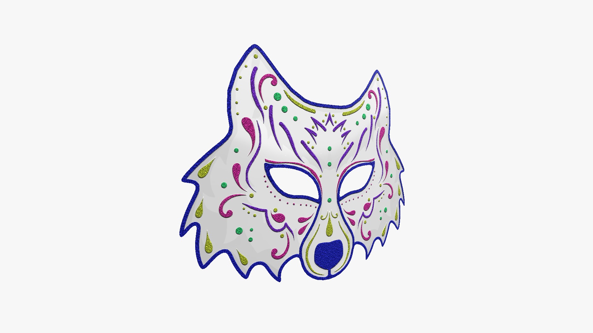 04 Wolf Mask Paper Collection - Character Design Fashion _21