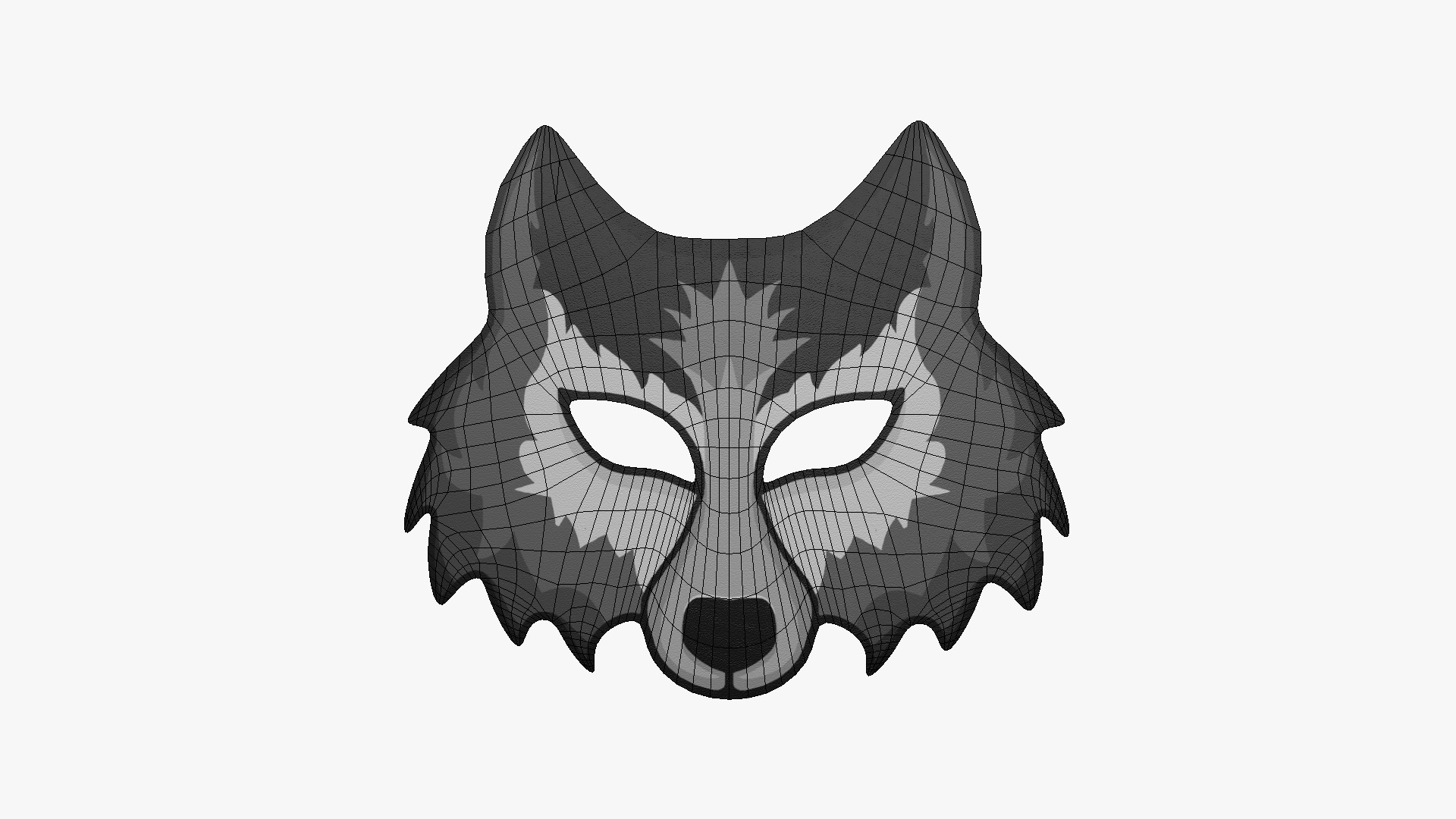 04 Wolf Mask Paper Collection - Character Design Fashion _10