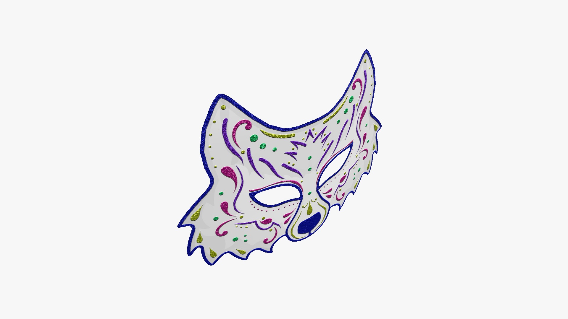 04 Wolf Mask Paper Collection - Character Design Fashion _22