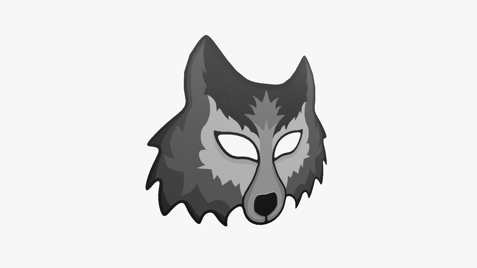 04 Wolf Mask Paper Collection - Character Design Fashion _6