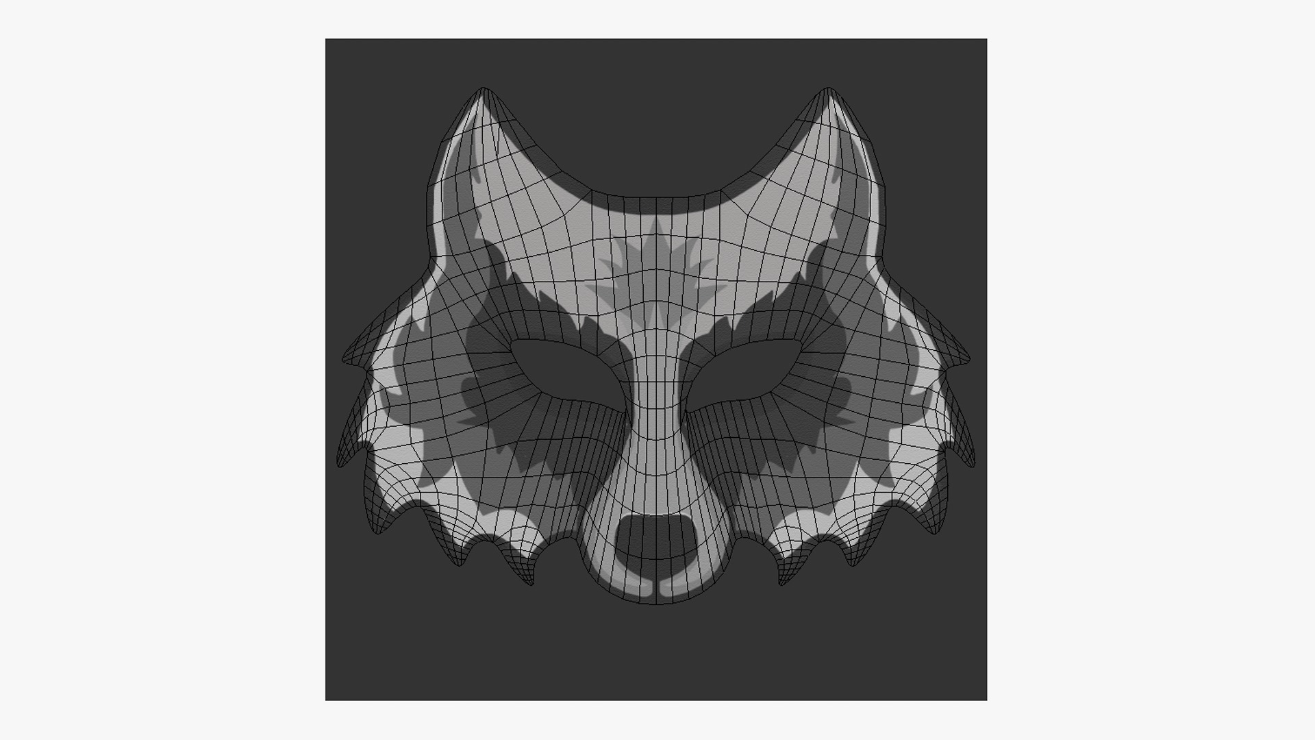 04 Wolf Mask Paper Collection - Character Design Fashion _18