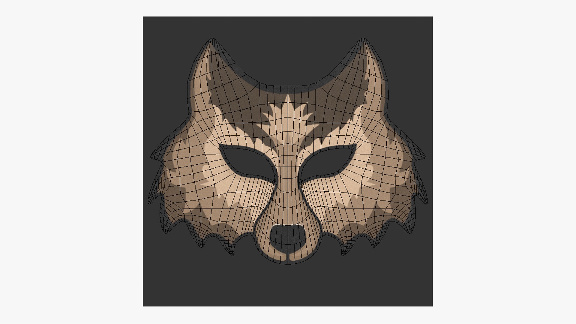 04 Wolf Mask Paper Collection - Character Design Fashion _13