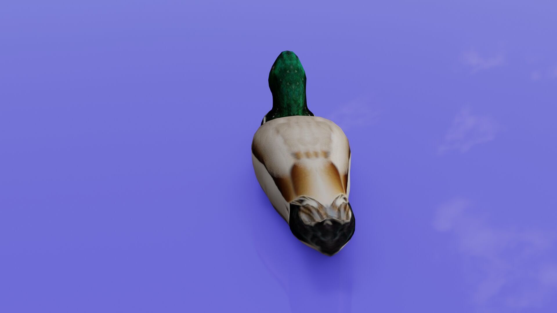 Duck 3D model Low-poly 3D model_35