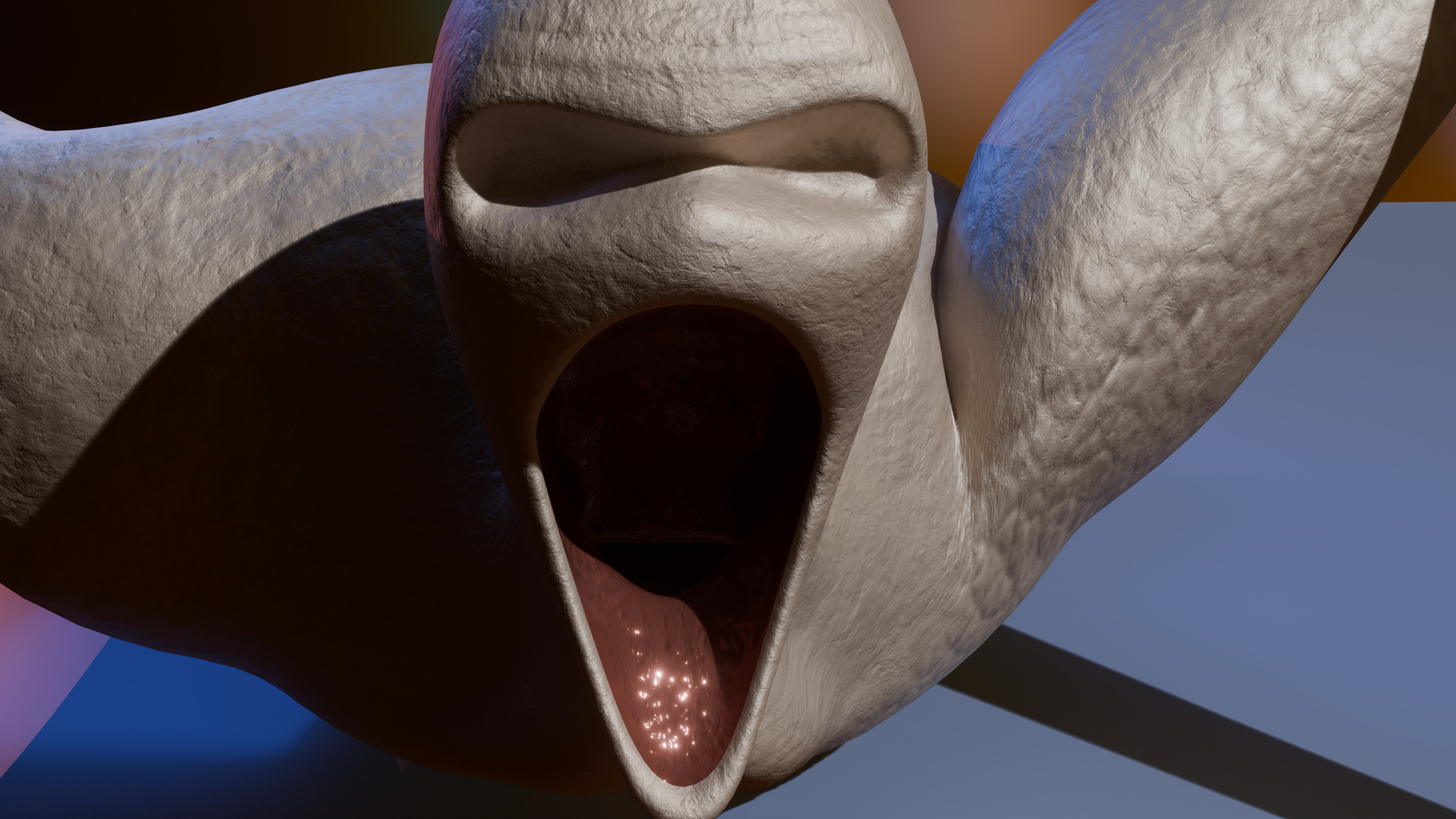 Giant Slender Entity Low-poly 3D model_18