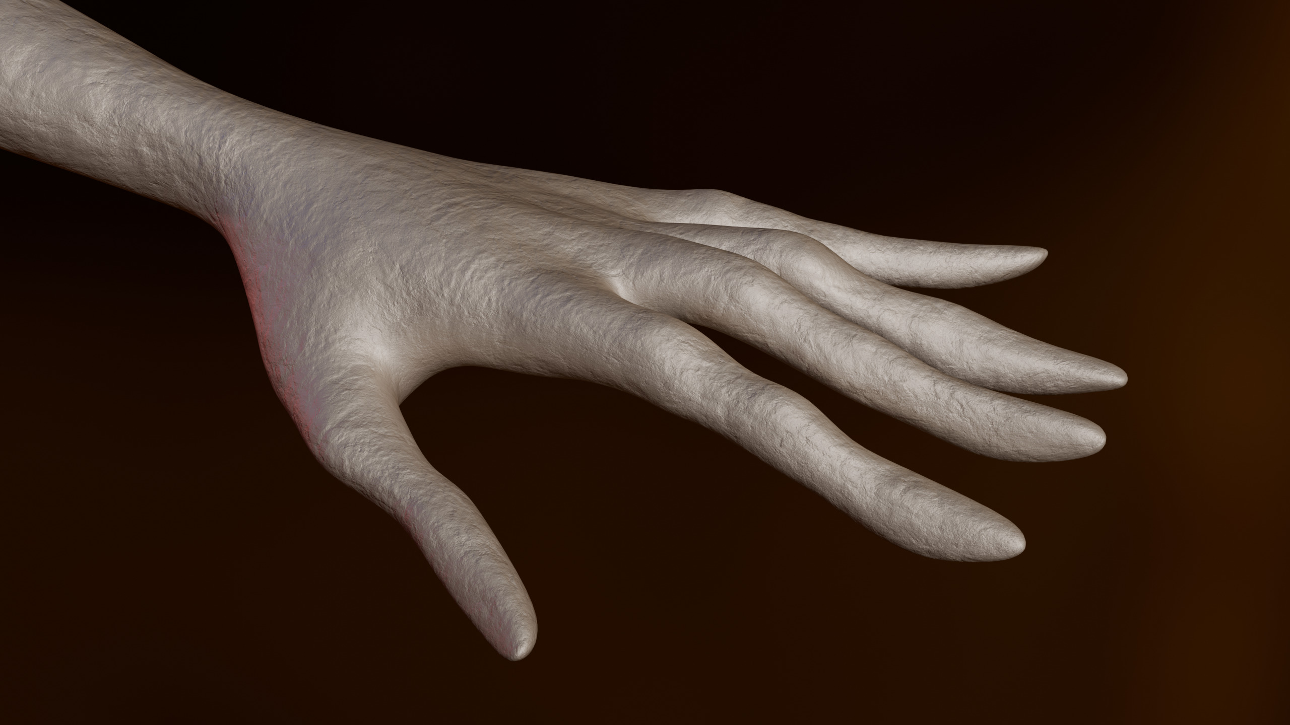 Giant Slender Entity Low-poly 3D model_10