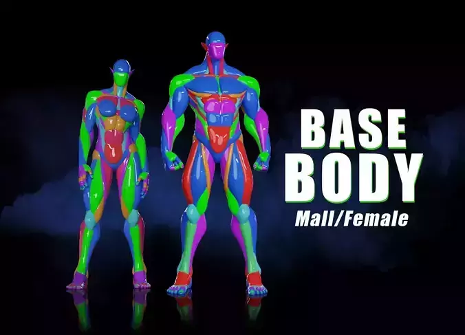 Female and Male Block Model