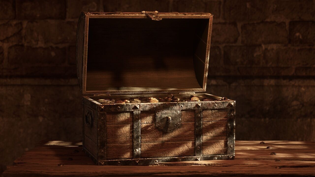 Pirate Island Low-poly 3D model_7