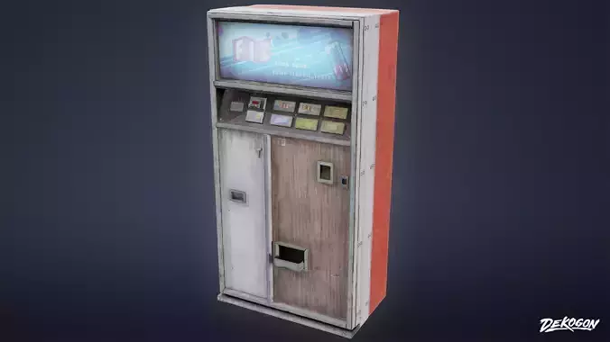 SUBURBS - Vending Machine 01 - LOW POLY AND NANITE