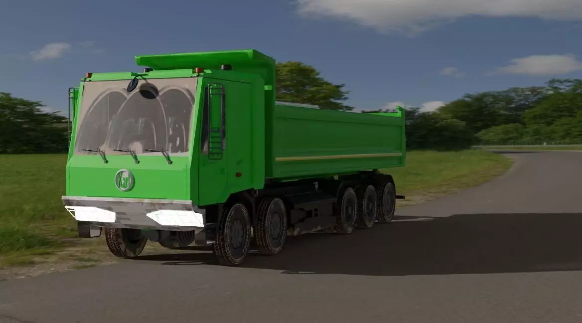 KARL Hydrogen truck 3D model