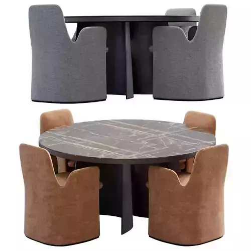  Guest Chair Kensington Table By Poliform