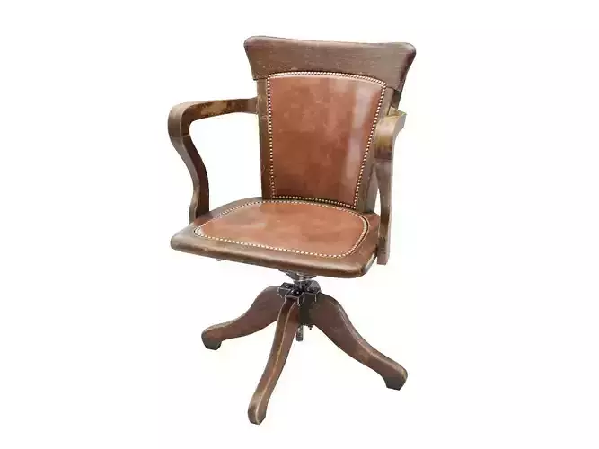 Antique desk chair
