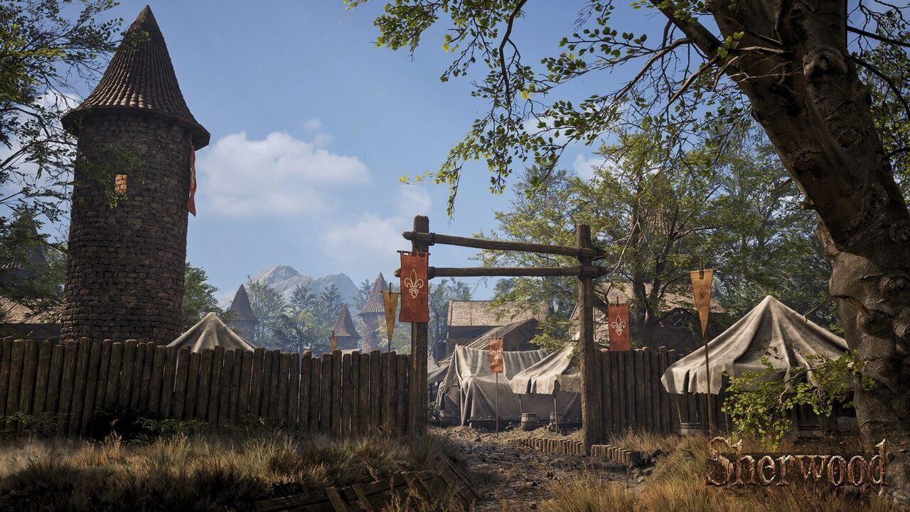 Modular Medieval Town Low-poly 3D model_5