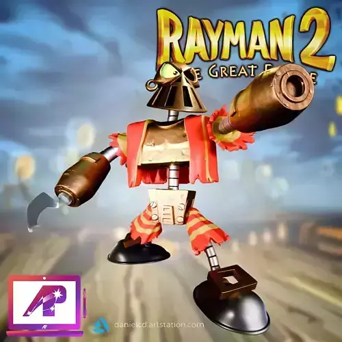 Henchman 800 Rayman 2 3D print model