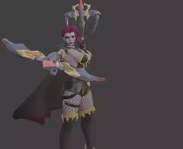 Archy  Low-poly 3D model