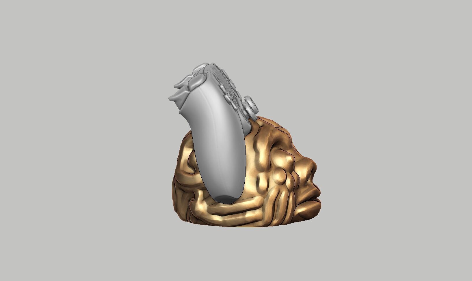 Ps5 controller stand African mask ps5controller holder 3D print model_5