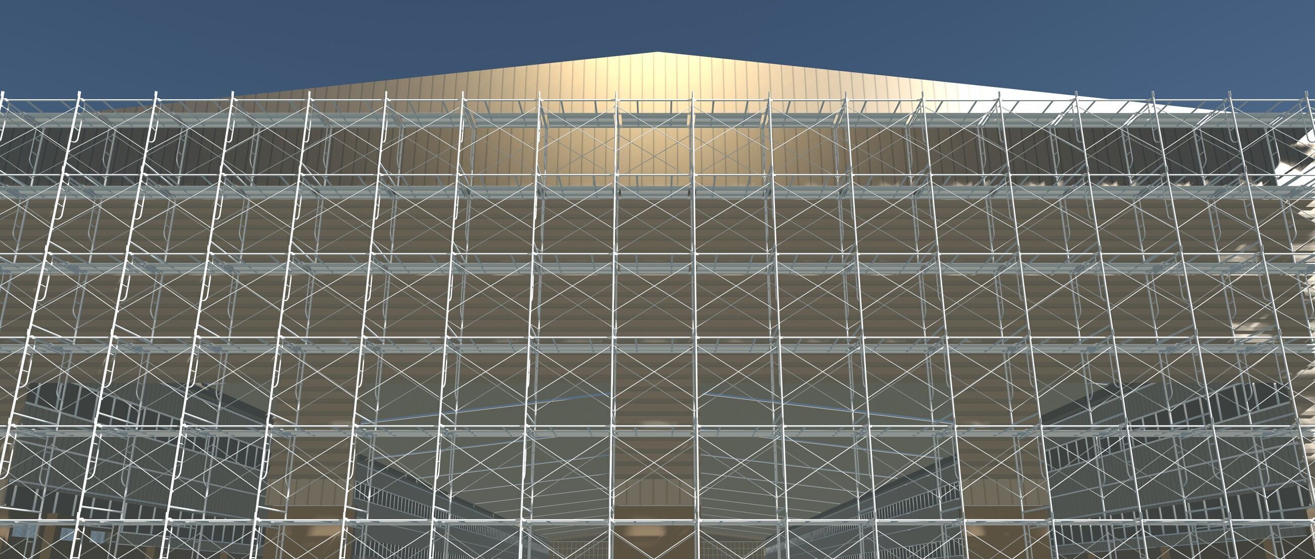 Industrial construction scene 25i19 3D model_2