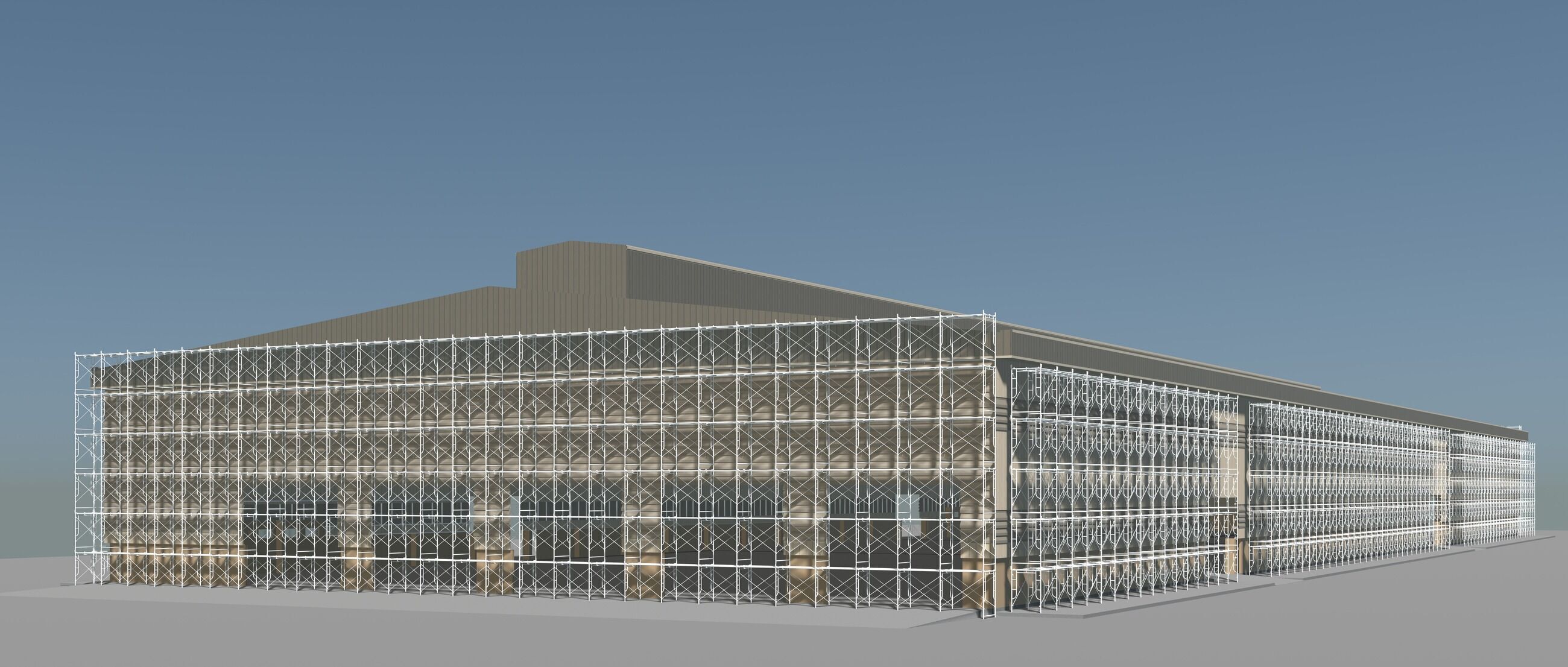 Industrial construction scene 25i19 3D model_1