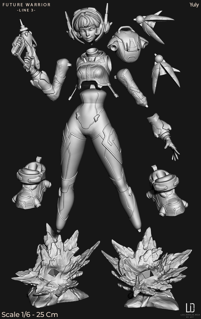 Juno - Fan Art -  3D print model_9