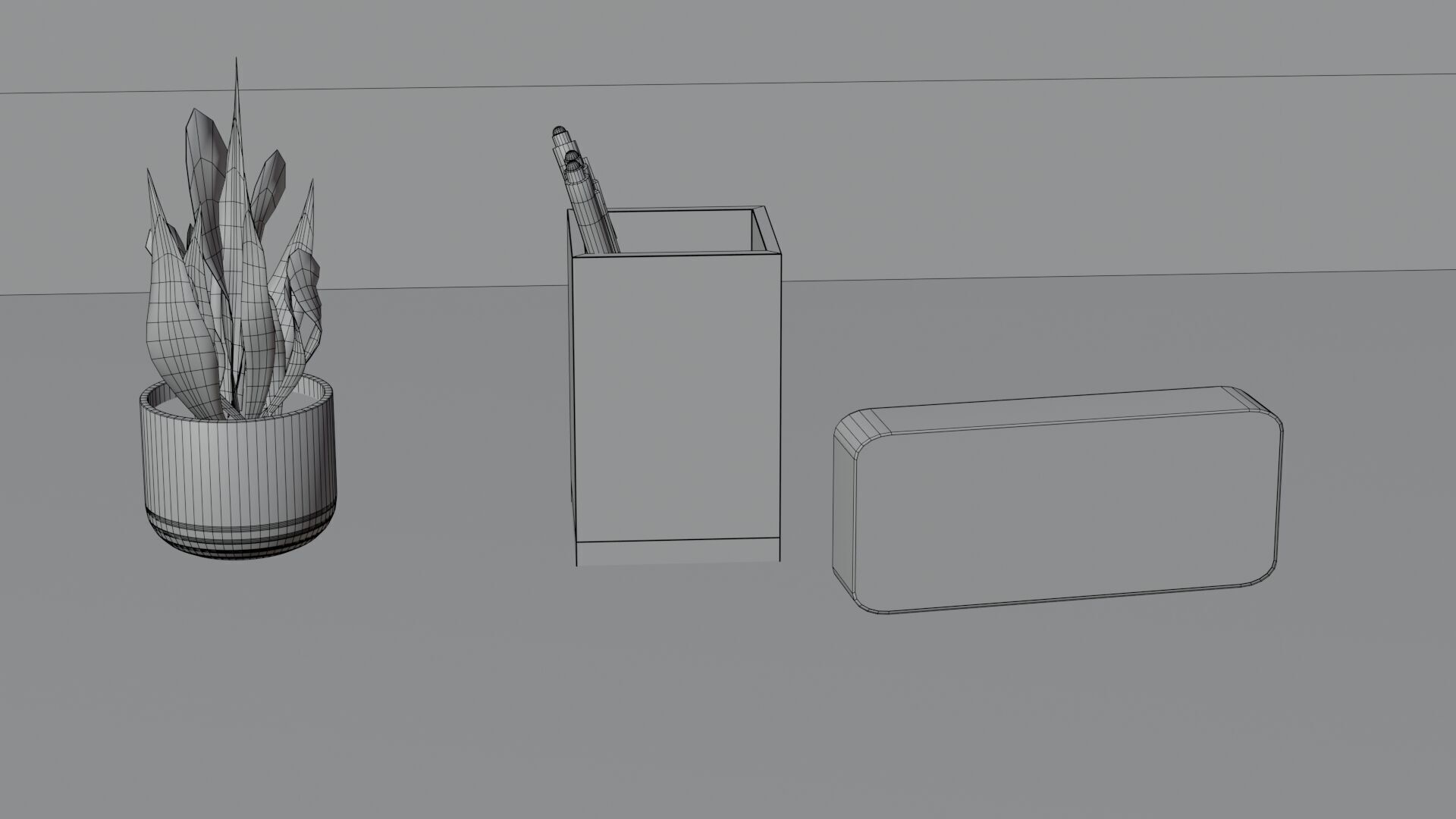 Home office Interior 3D model_15