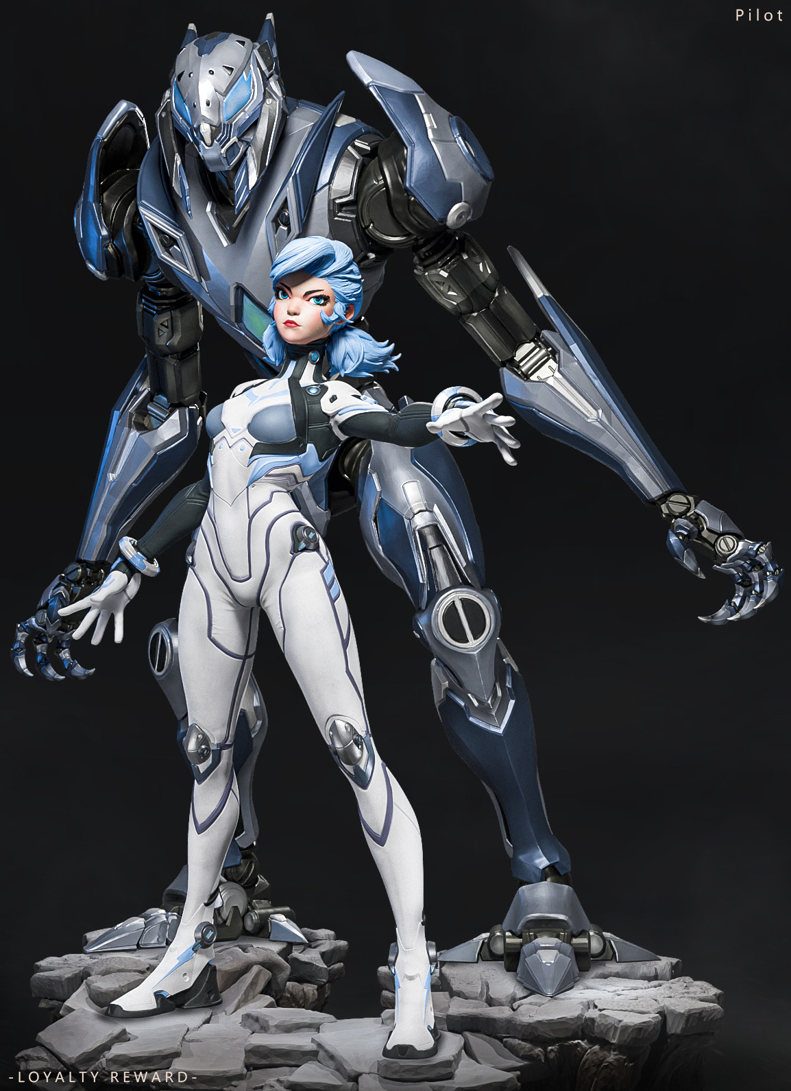 Evangelion - Fan Art -  3D print model_1