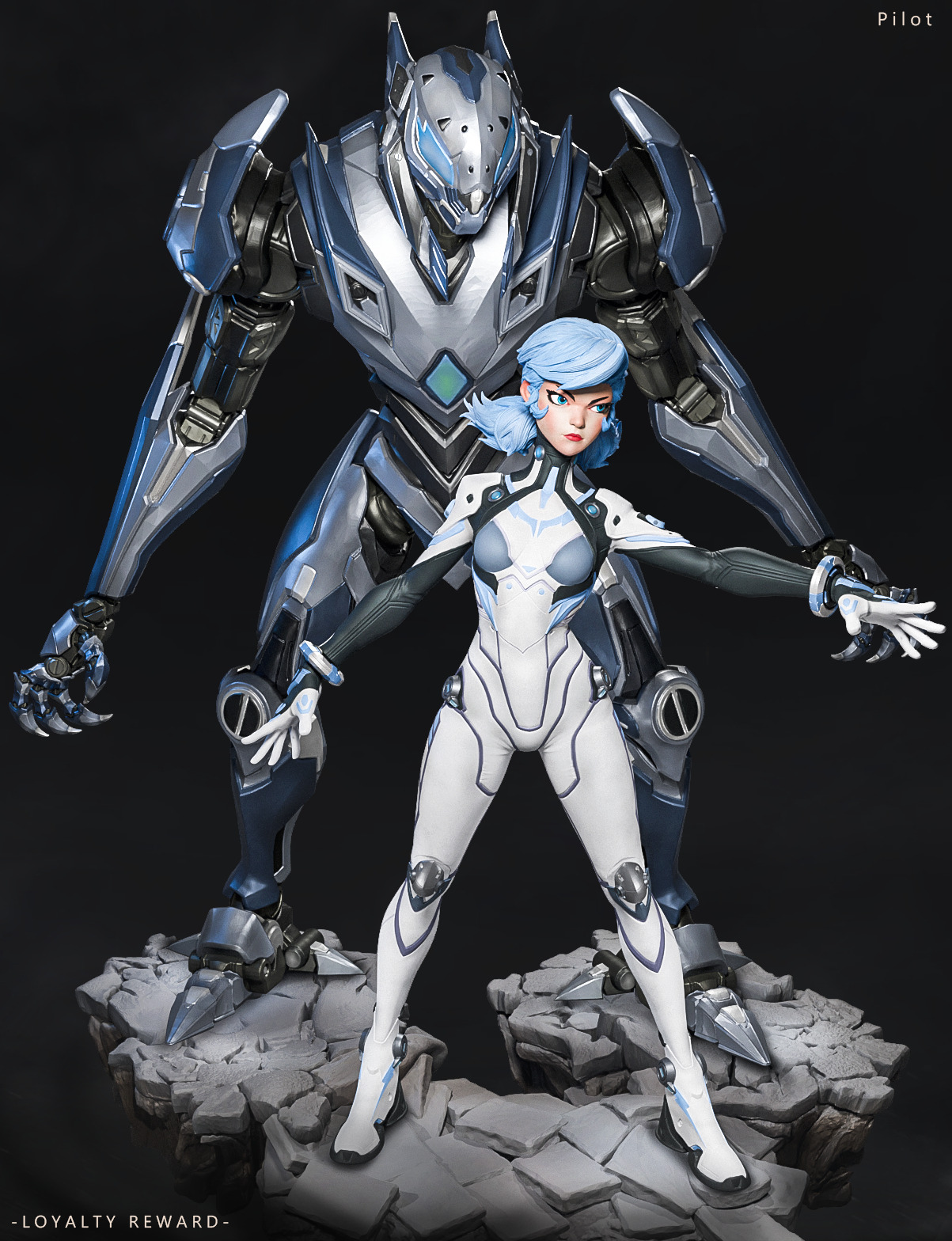 Evangelion - Fan Art -  3D print model_3