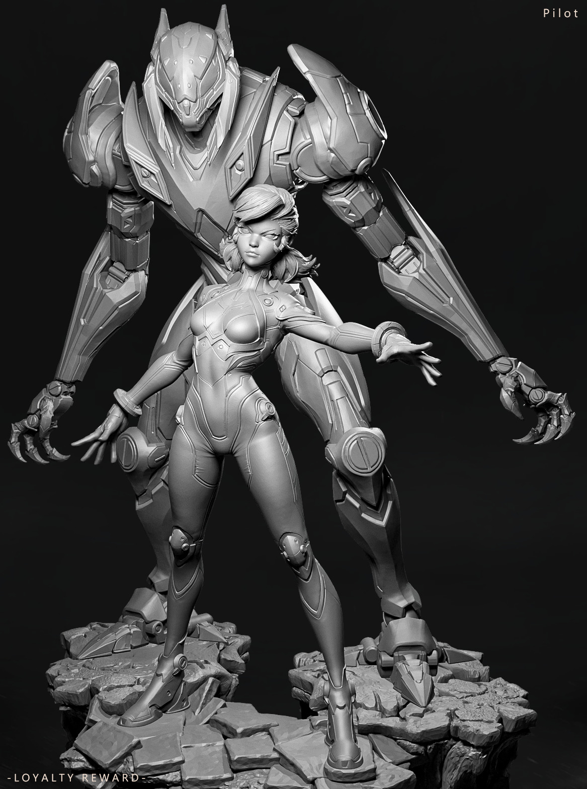 Evangelion - Fan Art -  3D print model_6