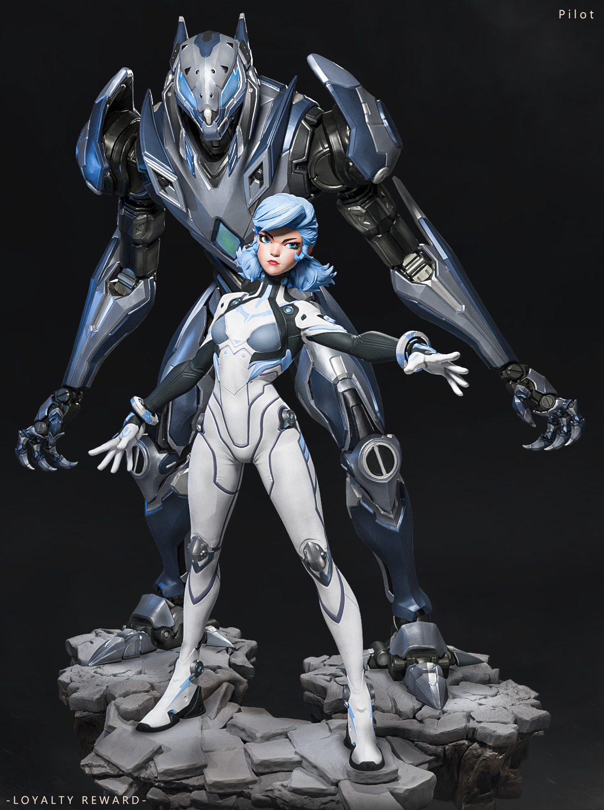 Evangelion - Fan Art -  3D print model_2